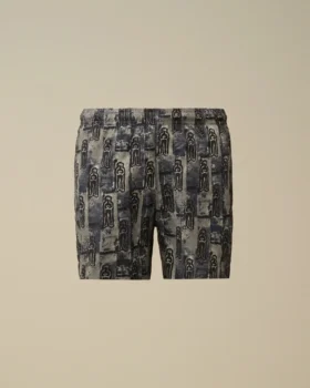 U16 Flatt Nylon bedruckte Badeshorts