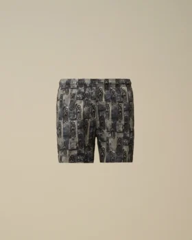 U16 Flatt Nylon bedruckte Badeshorts