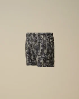 U16 Flatt Nylon bedruckte Badeshorts