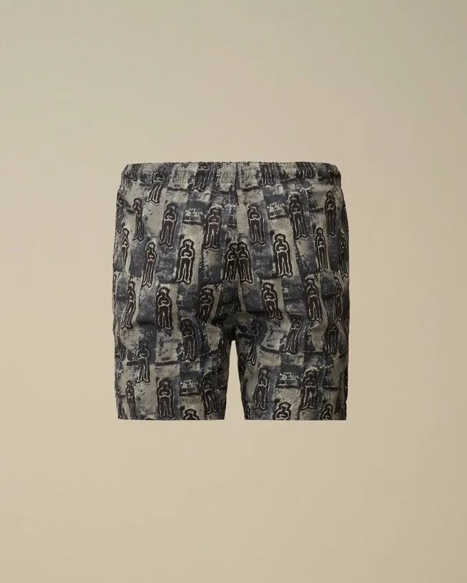 U16 Flatt Nylon bedruckte Badeshorts