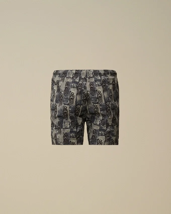 U16 Flatt Nylon bedruckte Badeshorts