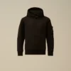 U16 Kapuzen-Sweatshirt aus Diagonal-Fleece mit „Lens“-Motiv