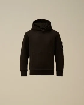 U16 Kapuzen-Sweatshirt aus Diagonal-Fleece mit „Lens“-Motiv
