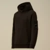 U16 Kapuzen-Sweatshirt aus Diagonal-Fleece mit „Lens“-Motiv