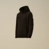 U16 Kapuzen-Sweatshirt aus Diagonal-Fleece mit „Lens“-Motiv