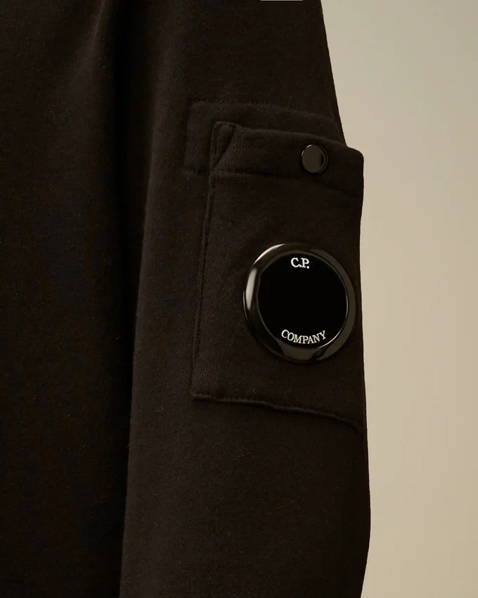 U16 Kapuzen-Sweatshirt aus Diagonal-Fleece mit „Lens“-Motiv