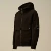 U16 Leichtes Fleece-Kapuzensweatshirt „Lens“ aus Mischgewebe