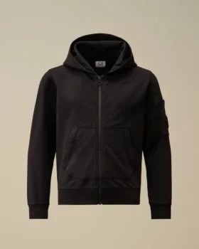 U16 Light Fleece Kapuzen-Sweatshirt mit „Lens“-Motiv
