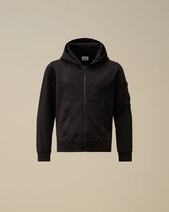 U16 Light Fleece Kapuzen-Sweatshirt mit „Lens“-Motiv