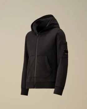 U16 Light Fleece Kapuzen-Sweatshirt mit „Lens“-Motiv