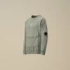 U16 Light Fleece Mixed Rundhals-Sweatshirt mit Lens-Print