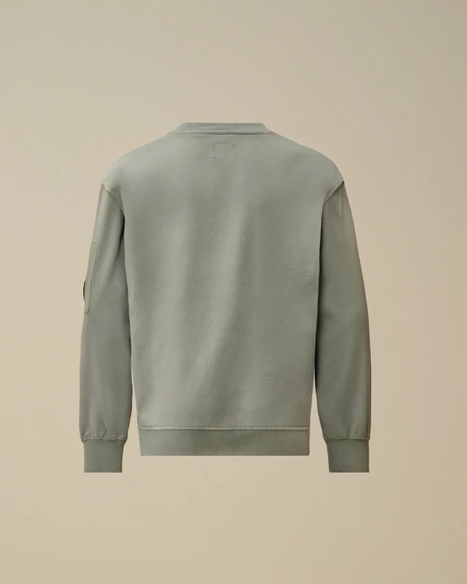 U16 Light Fleece Mixed Rundhals-Sweatshirt mit Lens-Print
