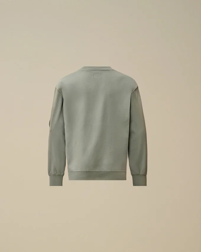 U16 Light Fleece Mixed Rundhals-Sweatshirt mit Lens-Print