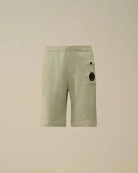 U16 Malfilè Fleece-Shorts mit Lens-Detail