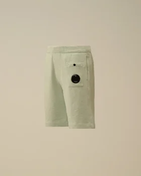 U16 Malfilè Fleece-Shorts mit Lens-Detail