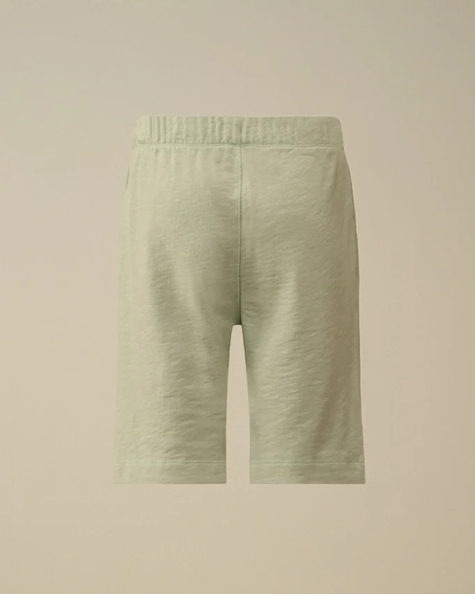 U16 Malfilè Fleece-Shorts mit Lens-Detail