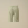 U16 Malfilè Fleece-Shorts mit Lens-Detail