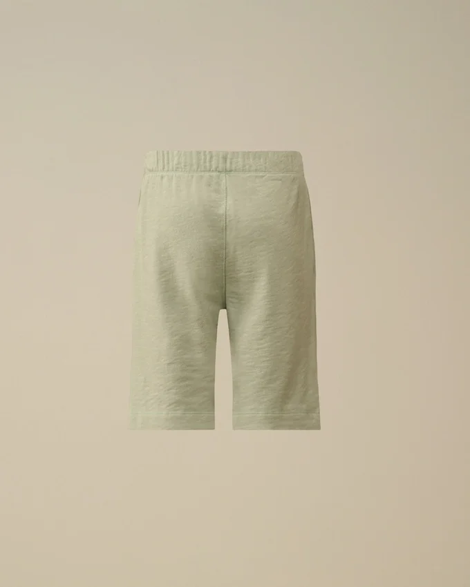 U16 Malfilè Fleece-Shorts mit Lens-Detail