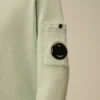 U16 Malfilè Fleece-Sweatshirt mit Rundhalsausschnitt und „Lens“-Motiv