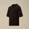 U16 Oversize-Hemd mit „Lens“-Motiv aus 30/1-Baumwolljersey mit kurzen Ärmeln