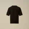 U16 Oversize-Hemd mit „Lens“-Motiv aus 30/1-Baumwolljersey mit kurzen Ärmeln