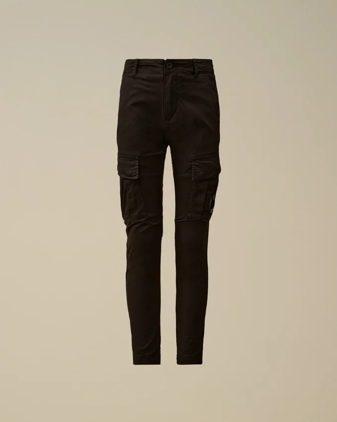 U16 Stretch-Gabardine-Cargo-Hose mit Lens-Detail