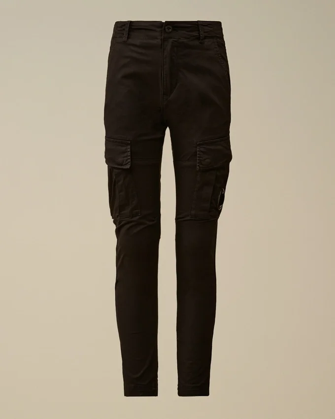 U16 Stretch-Gabardine-Cargo-Hose mit Lens-Detail