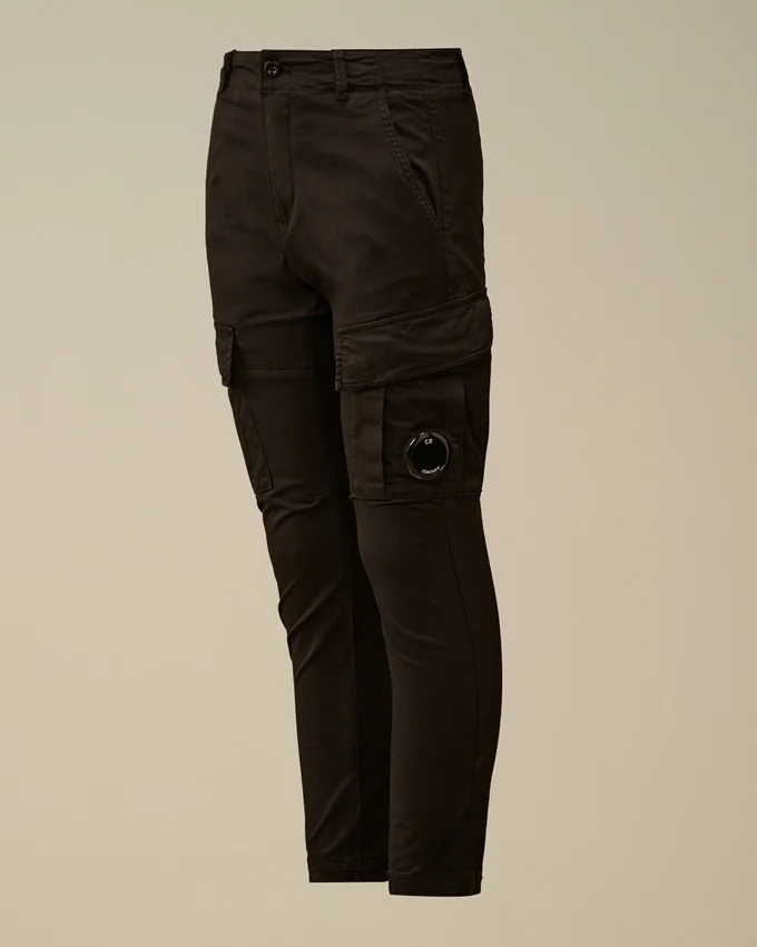 U16 Stretch-Gabardine-Cargo-Hose mit Lens-Detail