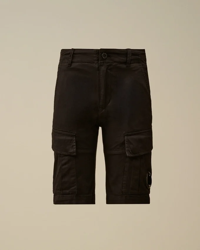 U16 Stretch-Gabardine-Cargo-Lens-Shorts