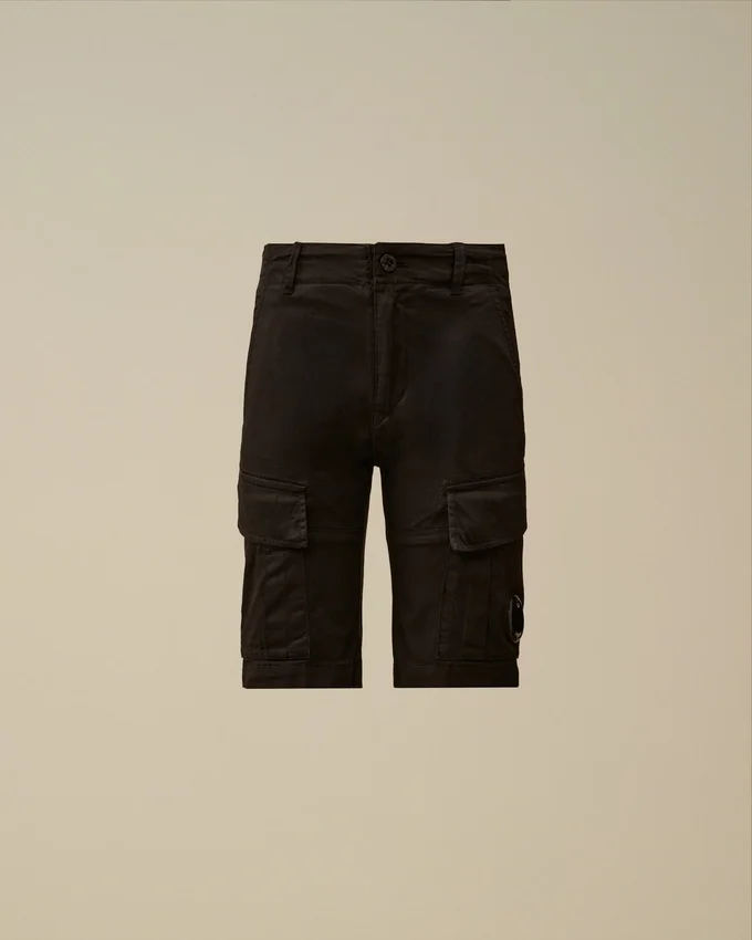 U16 Stretch-Gabardine-Cargo-Lens-Shorts