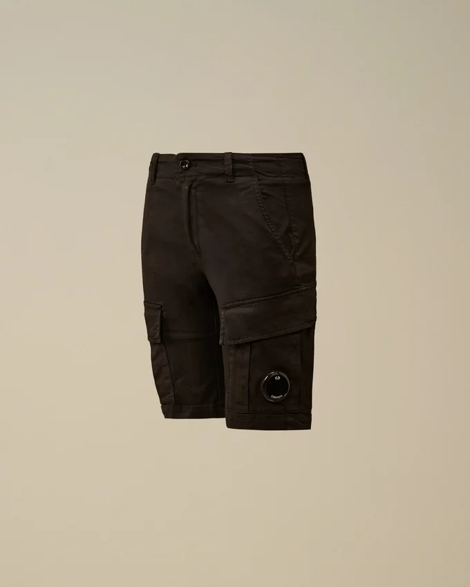 U16 Stretch-Gabardine-Cargo-Lens-Shorts