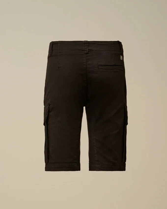 U16 Stretch-Gabardine-Cargo-Lens-Shorts