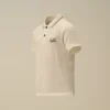 U16 Stretch-Piqué-Kurzarm-Polo mit Logo