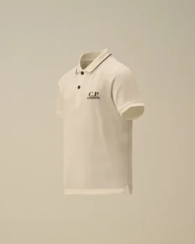 U16 Stretch-Piqué-Kurzarm-Polo mit Logo