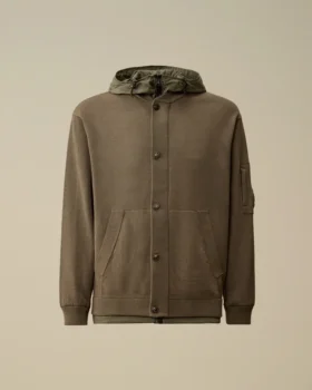 Wendbarer Kapuzenpullover aus Baumwollmischung