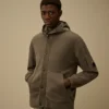 Wendbarer Kapuzenpullover aus Baumwollmischung
