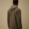 Wendbarer Kapuzenpullover aus Baumwollmischung